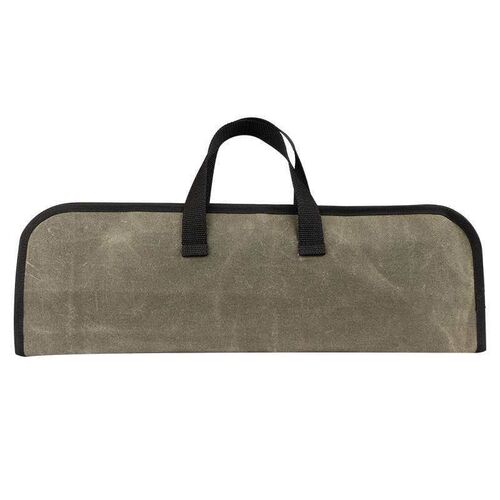 Wet Wax Canvas Portable Outdoor Knife Storage Picnic Campin