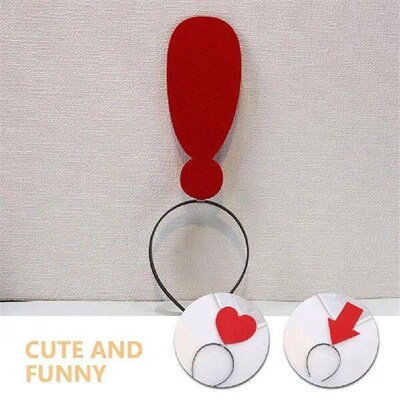 4 Pcs Symbol Heart Headband Boppers Washing Face Women