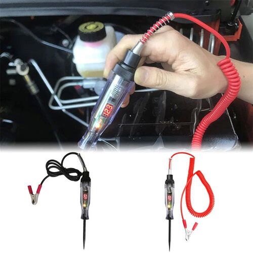 6V/12V/24V Car Circuit Tester Premium Test Light Probe Pen L