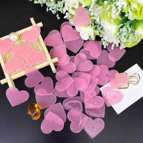 40 Pcs/pack Luminous Heart Wall ers High Quality Fluorescent