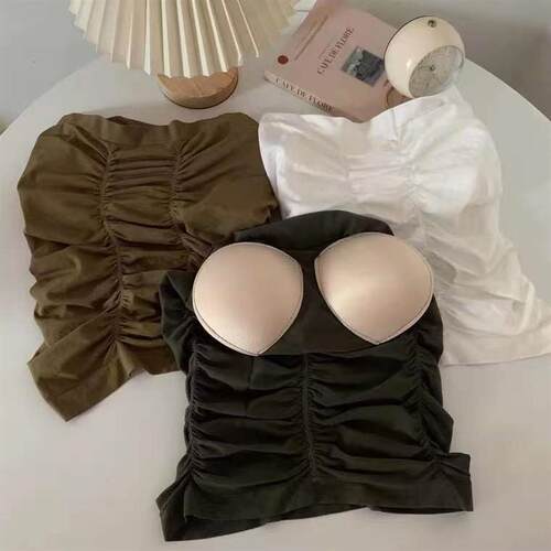 Sweet Hot Vest Small Sling Women's Summer New Strapless