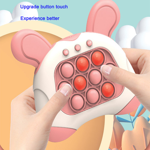 Upgrade Quick Push Bubble Game Fidget Toys for Kids Adult Fu