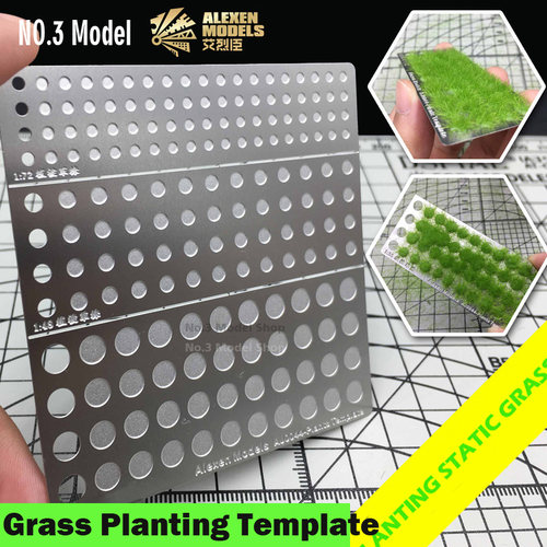 Miniature Scene Model Materia Flocking Static Grass Applicat