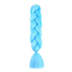 SingleColor Colored Braids Black Wig Extension Dreadlocks Ch