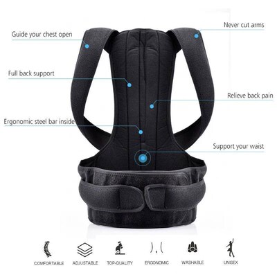 Posture Corrector Back Posture Brace Clavicle Support Stop S