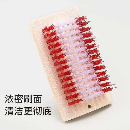 Household Thick Long-Handle Bamboo Shoe Cleaning Brush, Stif