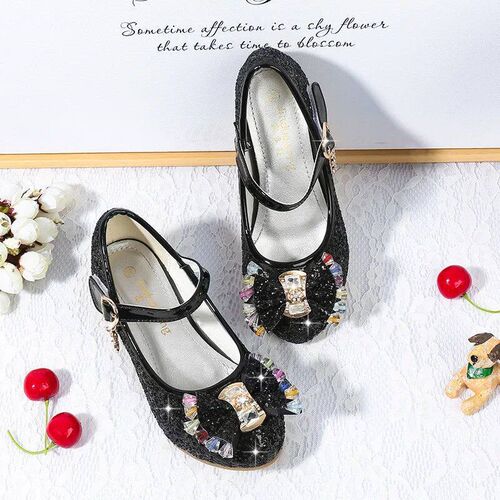 Children Princess Shoes New Spring Autumn Girls Sequins Wedd