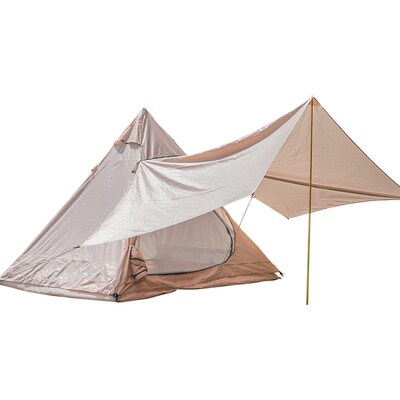 Outdoor Indian Simple Tent Skycurtain Integrated Camping Pyr
