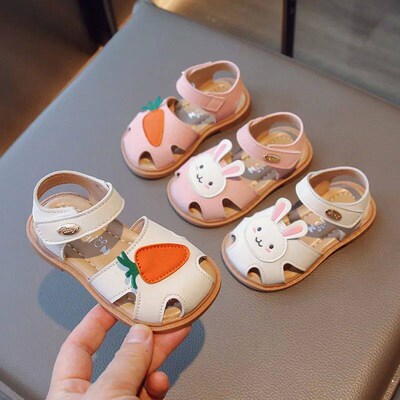childrens shoe for gir cute rabbit kids summer sandals for