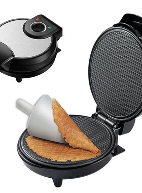 Biscuit Waffle Cone Maker 薄饼蛋卷电饼档华夫蛋筒松饼蛋糕机