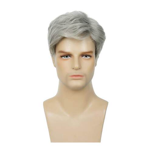 Mens wig handsome fluffy short hair 男假发帅气蓬松短发