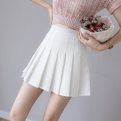 Mini Skirts Womens 2022 Summer Autumn Winter Pleated Skirt P