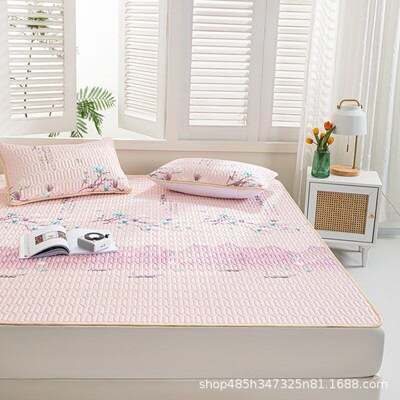 Thailand Latex Mat 3Piece Set Student Air Conditioning Soft