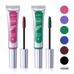 Colorful Mascara Lash Volume Super Curl Waterpoof Slender Cu