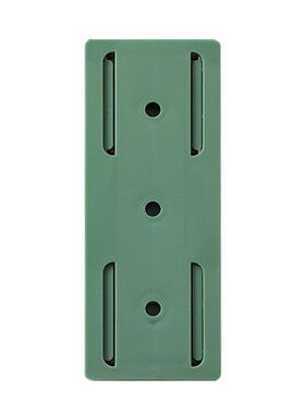 No-drill plug strip router holder, self-adhesive wall-mounte