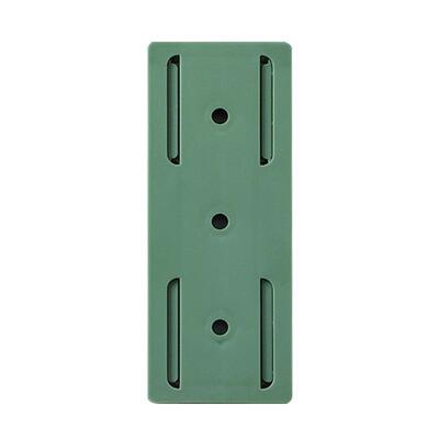 No-drill plug strip router holder, self-adhesive wall-mounte
