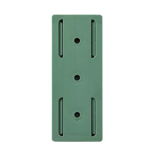 No-drill plug strip router holder, self-adhesive wall-mounte
