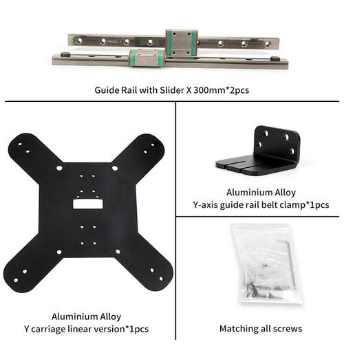1 Set KP3S Pro Upgrated parts Y Axis Hotend Bracket kit for