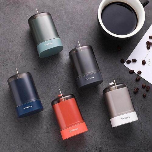 Automatic Pop-Up Toothpick Container Portable Kitchen