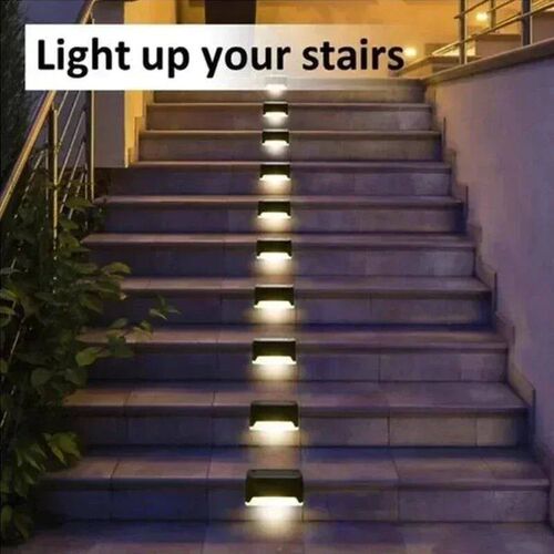 1/4/8/12/pcs Solar LED Lights Outdoor Garden Light Deck Lamp
