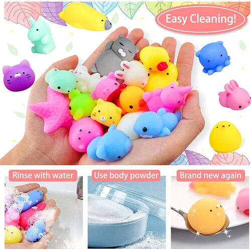 10Pcs Random Squishies Mochi Anima Squishy Toys Kawaii Anima
