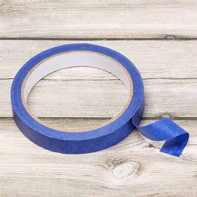 20m Blue Masking Tape Painters Clean Peel Adhesive DIY Paint