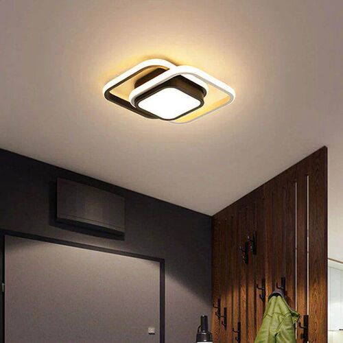 LED Ceiling Light 2 Rings Creative Design Modern Ceiling Lam