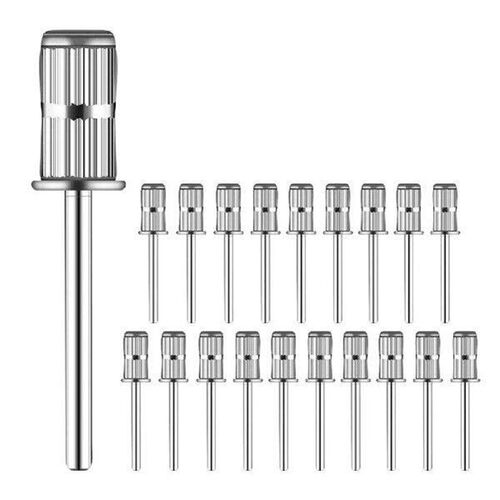 AC88-Mandrel Nail Drill Bit Set, 20 Pcs 3/32 Inch Sanding