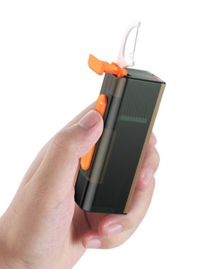 Floss Box  便携式自动牙线储存盒 上滑弹出 自带镜面 防尘设计