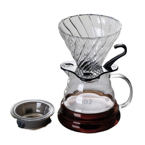 Hand-pour Glass ffee Pot Sharing Pot Cloud Pot Brewing ffee