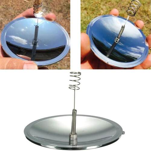 Solar Lighter Outdoor Fire Ignition Waterproof Windproof Eme