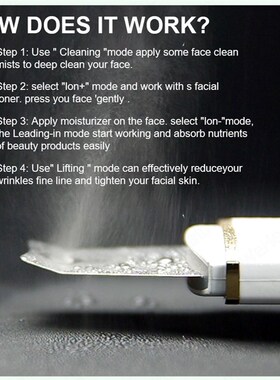 Skin Ultrasonic Scrubber Deep Face Cleaning Machine Peeling