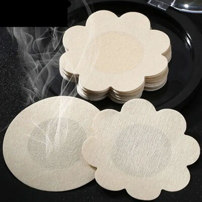 100PCS Nipple Cover Stickers Women Breast Lift Tape Pasties
