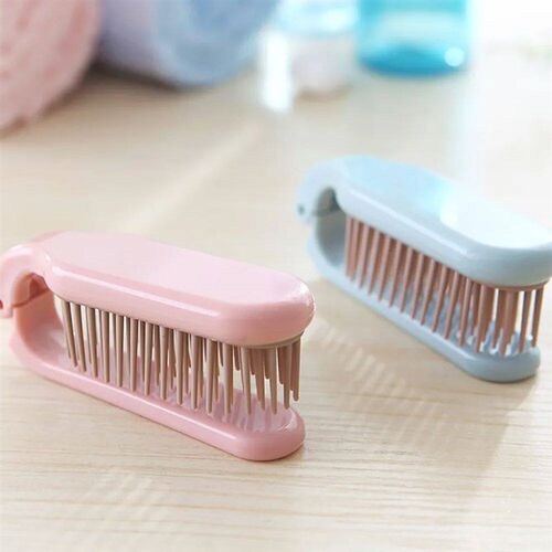 Fashionable Soft Teeth Foldable Comb Straight Hair Curly Hai