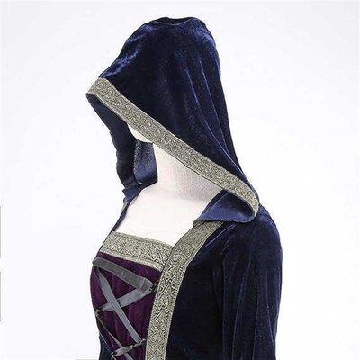 2025款女中世纪文艺复兴大码扮演连衣裙Medieval dress for women