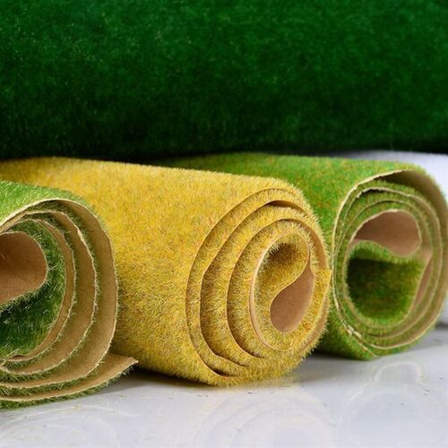 25x25cm  1 pcs Landscape Grass Mat for Model Train Not Adhes