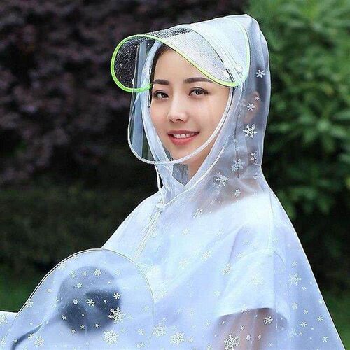 Raincoat elgectric car suingle double raincoat men and wom