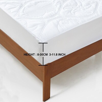 Waterproof Mattress Protector Fitted Sheet bed cover Quilted