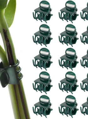 100PCS Plastic Plant Support Clips Orchid Stem Clip for Vine