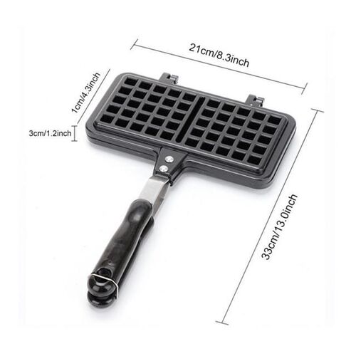 Non-Stick Waffle Mold DIY Cake Baking Pan Cake Toast Mold Tr