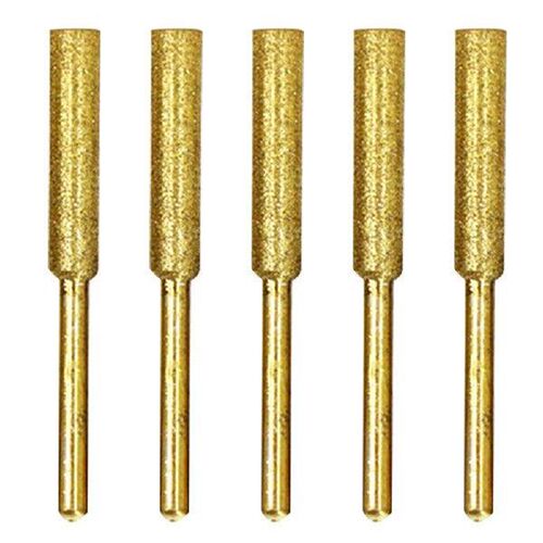 5 PCS Rotary Burr Set 4/4.8/5.5mm Chainsaw Sharpener Stone