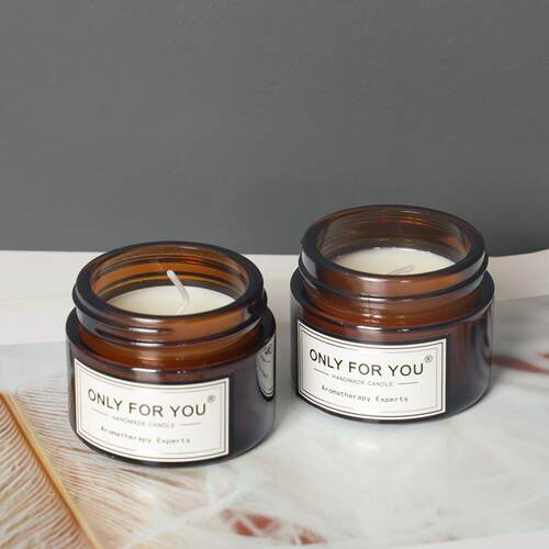 2pcs scented candles craft gift candle wax smokeless 5*5cm