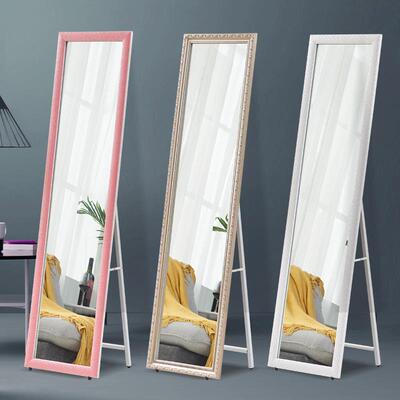 Full-body standing dormitory hang wall makeup fitting mirror
