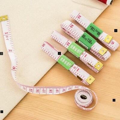 A measuring ruler tape measure 1.5 meters flexible rule tape