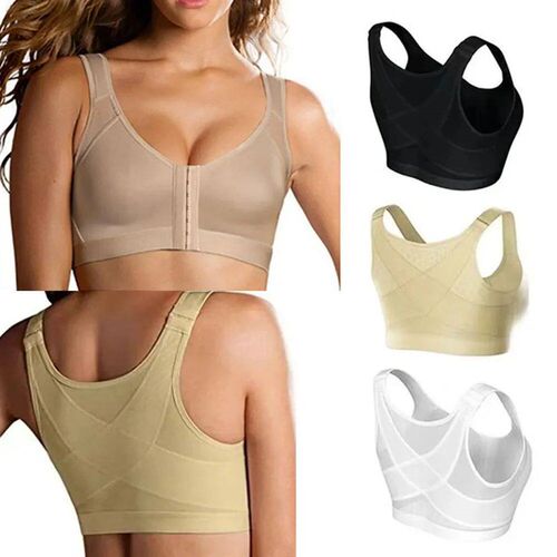Vest Bras S-5XL Front Closure Posture Corrector Lift Up Bra