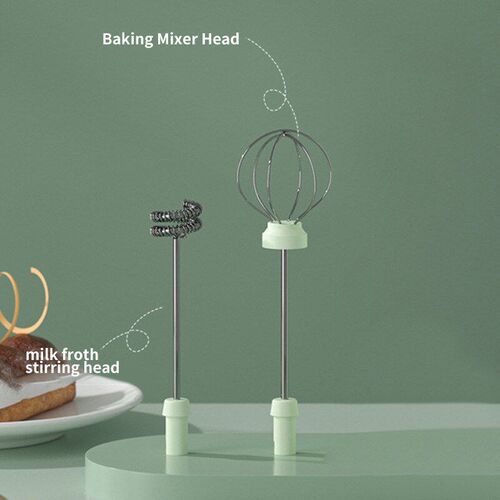 Rechargeable Handheld Foamer High Egg Speed Electric Milk Fr