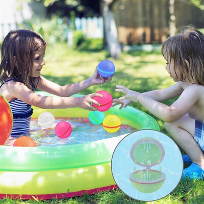 Water Balloons Reusable, Self Sealing & Quick Fill Water Bal