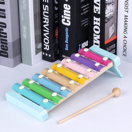 Montessori Wooden 3D Toys Childhood Learning  Kids Baby Colo