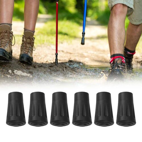 6/12pcs Non-slip rekking s Protector Cap Tip Walking  Bottom