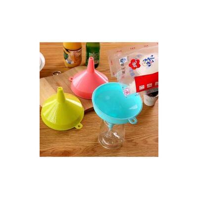 Large Plastic Kitchen Funnel for Liquids, Colorful Multi-fun